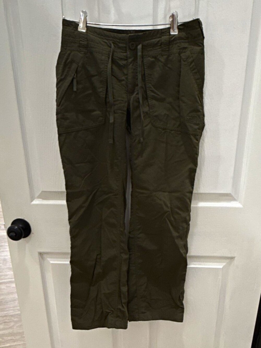 The North Face Women's Green Nylon Hiking Pants Size S